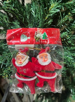 Buy 2 PCS Little Santa Claus Christmas Decoration Gift Christmas Supplies Christmas Tree Pendant in Egypt