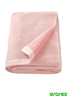 Buy Bath sheet pink mélange 100x150 cm in Saudi Arabia