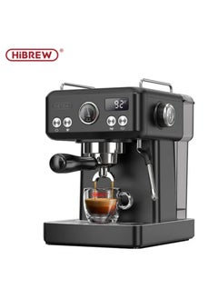 اشتري HIBREW Programmable Espresso Machine, H10A, 20-Bar Extraction Pressure, Brushed Stainless Steel, Adjustable Temperature and Cup Volume, Steam Tube for Milk Frother في السعودية