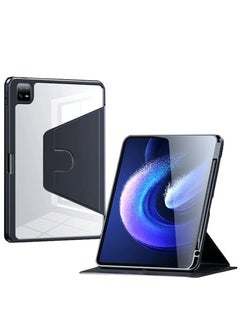 Buy Heavy Duty Case Case Compatible with Xiaomi Mi Pad 6/6 Pro 2023 11.2 inch,360° Rotating Stand Smart Tablet Cover,Hard PC Back Shell Slim Case Hard Shell Folio Case Cover,Auto Sleep/Wake Tablet Case in Saudi Arabia