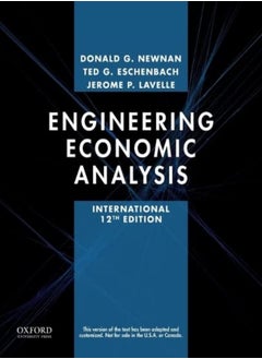 Buy Engineering Economic Analysis in UAE