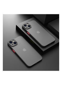 Buy iPhone 13 Case Protective Back Cover Case for iPhone 13 6.1" Black in Saudi Arabia