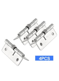 Buy Self-Closing Spring Door Hinges - 2 Inch Set of 4, Automatic Soft Close Hinges for Residential Doors, Easy Install, Durable and Reliable Door Closers in Saudi Arabia