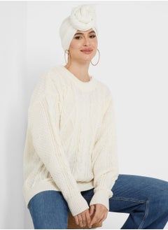 Buy Cable Knit Sweater in UAE