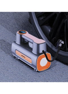 Buy Rnemite amo Car air Pump Wireless Mini Portable Filling Treasure Car Pump Electric Tire High Power Punching in Saudi Arabia