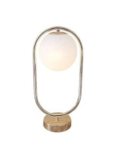 Buy Modern Oval Table Lamp, Gold-Plated Metal in Egypt