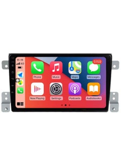 اشتري Android Car Stereo for Suzuki Grand Vitara 2005 To 2015 4GB RAM 64GB ROM 9 Inch Support Apple Carplay, MirrorLink WiFi BT, IPS Touch Screen with AHD Camera Included في الامارات