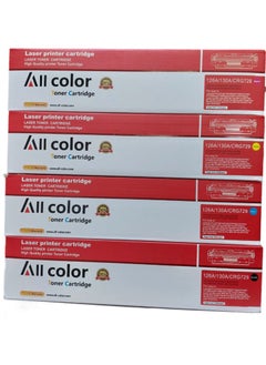 Buy Compatible Color Laserjet Toner Cartridge 126 130 126A  130A for HP CP1025 1025 CP1025nw MFP M175 M176 MFP M177 M275 Laser Printer for HP126A CE310A CE311A CE312A CE313A CE350A CE351A CE352A CE353A Canon 729 CRG729(4 Color) in Saudi Arabia