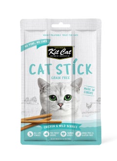 Buy "Kit Cat Grain Free Cat Stick Chicken & Wild Berries 15g" in UAE