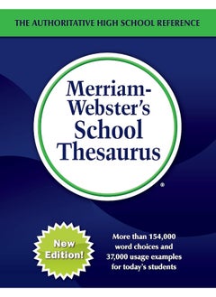 اشتري Merriam-Webster's School Thesaurus: Designed for Students Aged 14+ في الامارات