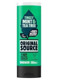 Buy Tingly Mint and Tea Tree Vegan Shower Gel 250 ml in UAE