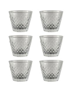 Buy Set of 6 Saudi coffee cups transparent glass in Saudi Arabia