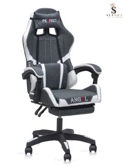 Buy Heavy Duty Steel HighBack Racing Style With Pu Leather Bucket Seat Headrestl Lumbar Support Steel 5 Star Base Compatible With ESports Chair in UAE