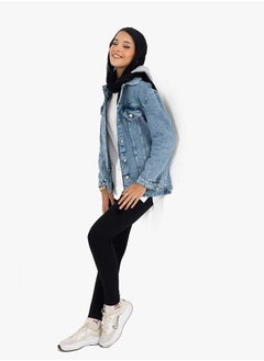 Buy hooded-denim-jacket in Egypt