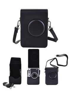 Buy Case for Instax Mini EVO - Stylish PU Leather Camera Bag with Adjustable Strap - Durable & Classic Design for Fujifilm Enthusiasts in Saudi Arabia