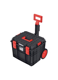 Buy Durable Tool Trolley with Removable Separators C Block Tool Trolley Black and Red 38 x 38 x 45 cm in Saudi Arabia