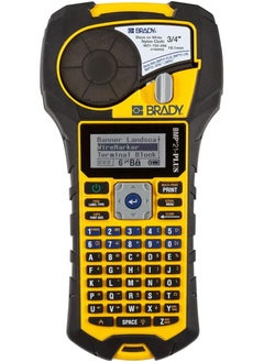 Buy Brady BMP21-PLUS Handheld Label Printer with Rubber Bumpers, Multi-Line Print, 6 to 40 Point Font in Saudi Arabia