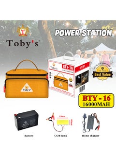 Buy Toby's Power Plus Battery 12 Volt 16 Ampere 16000 mAh in UAE