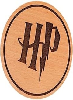 Buy Laser Crafts HP Harry Potter Laser Engraved Wood Coaster 9.5cm Diameter in Egypt