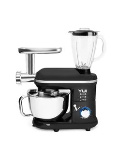 Buy M120 Multi-Functional 3-in-1 Stand Mixer with Mincing Set & Blender - Black in UAE