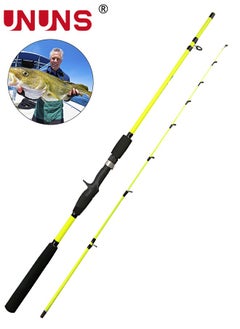 Buy Fishing Rod,2.4m Portable Fishing Pole,Lightweight Fish Rod With Sturdy Reel Seat,Glass Fiber Spinning Rod For Inshore Saltwater Freshwater Bank Fishing,Fishing Gear For Fishermen Anglers in Saudi Arabia