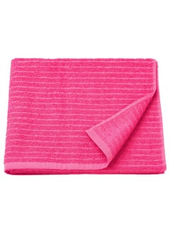 Buy Bath Towel Bright Pink 70X140 Cm in Saudi Arabia