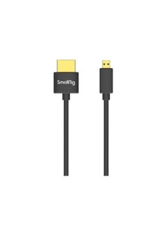 Buy SMALLRIG ULTRA SLIM 4K Micro HDMI to Full HDMI CABLE (D TO A) 55CM 3043 in UAE