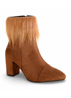 Buy Boots Suede fur neck-Havan in Egypt