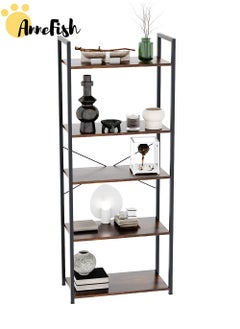 Buy 5 Tier Storage Shelves Kitchen Bakers Rack With Storage Cabinet Cupboard Organizer Bookcase Microwave Oven Stand For Living Room And Kitchen in Saudi Arabia