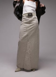 Buy Pocket Detail Denim Skirt in Saudi Arabia