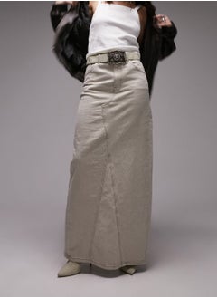 Buy Pocket Detail Denim Skirt in Saudi Arabia