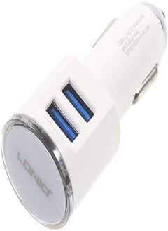 اشتري LDNIO DL-C29 Dual USB Car Charger with Type-C Cable في مصر