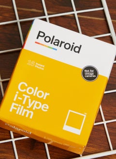 Buy Polaroid Color Film For I-Type - Double Pack in UAE