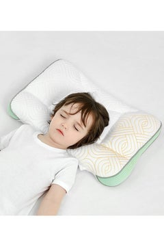 اشتري Pillow for Sleeping,  Kids Pillows with Ergonomic Spine-Protective Design, Ultra Supportive Memory Foam Material, for Babies, Infants, Toddlers, Children, Especially for child aged 6 to 12 في الامارات