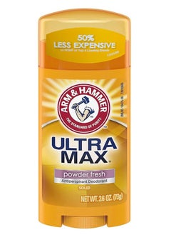 Buy ULTRAMAX Antiperspirant Deodorant - Powder Fresh 73grams in Egypt