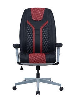 Buy Gaming Chair 4 Way Adjustable Air Cushion Executive Office Home Chair PU Leather High Back Computer Chair Comfortable Arm Set Heavy Duty Gaming Chair in UAE