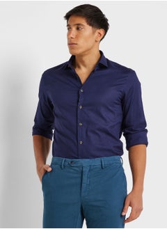 Buy Essential Slim Fit Shirt in UAE