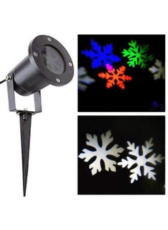 Buy Moving Snowflakes Projector Light, Projection Spotlight in UAE