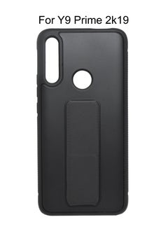 Buy Protective Case Cover With Finger Grip Stand For Huawei Y9 Prime 2K19 in UAE