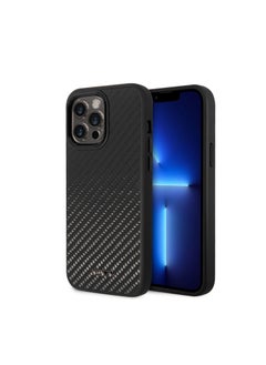 Buy Tumi Genuine Aluminum Carbon Fiber Hard Case, Protection Against Scratch & Damage, Easy Snap-On, Lifted Camera Ring, Accurate Cutouts, Premium Quality, For iPhone 14 Pro Max - Black in UAE