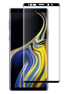 اشتري 3D Curved Full Cover Tempered Glass Screen Protector Film For Samsung Galaxy Note 8 Black في مصر