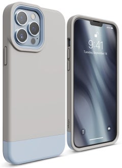 اشتري Glide for iPhone 13 Pro MAX Case Cover - Stone Light Blue في الامارات