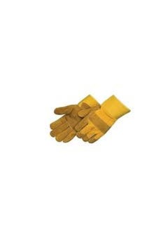 Buy KNP 5 pairs of multi purpose safety leather gloves designed for a wide range of tasks requiring hand protection. in UAE