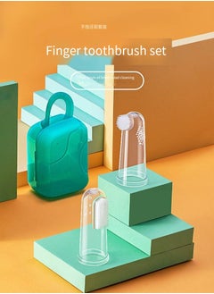 Buy hogokids  Silicone Toothbrush for Gums and Teeth with Case in UAE