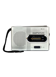 Buy Portable Pocket Radio Compact Transistor Radios Great Reception Earphone Jack Portable Transistor Radio For Walking Camping in UAE