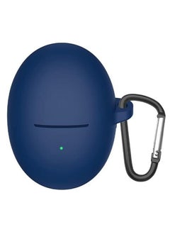 اشتري Case Compatible with Huawei Freebuds 5 Case - Silicone Cover Holder for Earbuds (Dark Blue) في السعودية