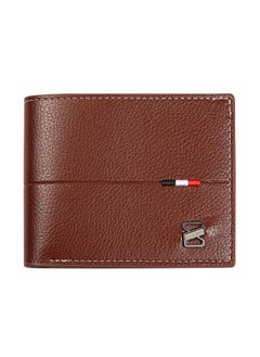 Buy Wallet for Men- Leather Wallet (Brown) in Saudi Arabia