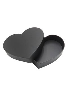 Buy Empty Heart Shaped Gift Box Strawberry Packaging (Black) in UAE