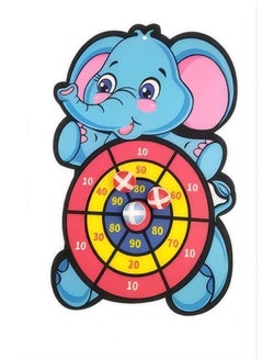 Buy Darts board game, sticky ball throwing and children's shooting game, indoor and outdoor puzzle toys, board+three balls in Saudi Arabia