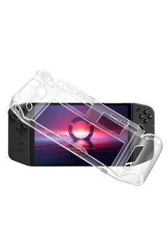 Buy Case Compatible with Legion Go, Ergonomic Grip TPU Shock-Absorption Case, Anti-Fingerprint Scratch Resistant Cover Fit for Lenovo Legion Go Gaming Handheld 8.8" 2023, Soft TPU Material (Clear) in UAE